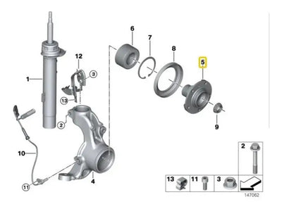 Balero Maza Delantero Bmw E90 E91 E92 325i 335i 330i