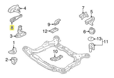 Soporte Motor Superior Derecho Volvo Xc90 2007 A 2014