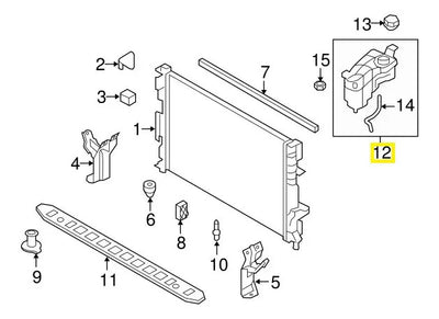 Deposito Anticongelante Volvo S60 2 Xc60 Land Rover Lr2