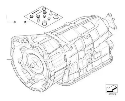 Transmision Automatica Ga6l45r Bmw 125 130 325 N52n