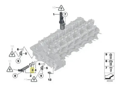 Juntas Valvula Solenoide Sistema Vanos Bmw 528i Lujo 2011