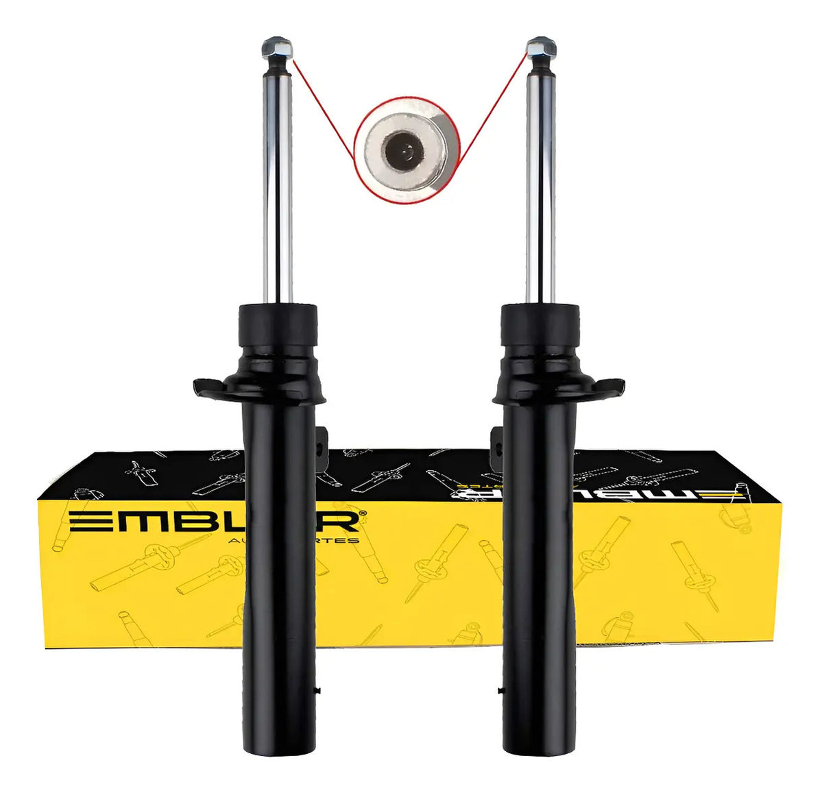 amortiguador de suspension marca Embler