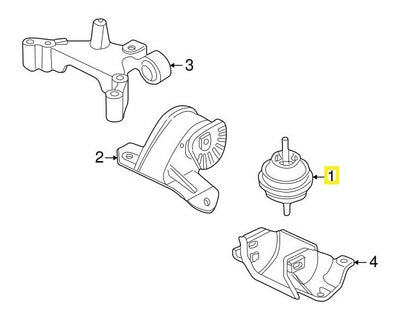Soporte Motor Land Rover Freelander 2002 A 2005 V6 2.5 L