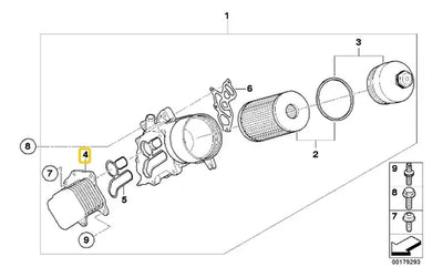 Enfriador De Aceite Motor Mini Cooper Clubman 2007 A 2014