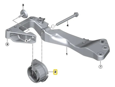 Soporte Caja Transmision Bmw X3  X4 2012 2014 2015 2017
