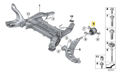 Buje C/base Horquilla Derecho Mini Cooper S 2014-2018 F56