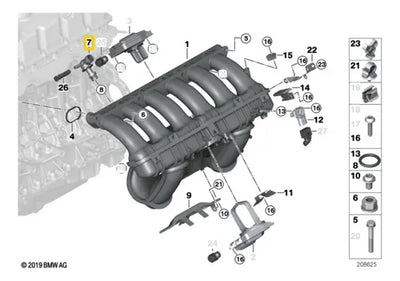Valvula Ventilacion  De Motor Bmw 125i 325i 530i X3 X5 Z4