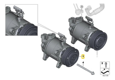 Compresor Aire Suspensión Bmw X3 320 216i 730 X1 2014-2018