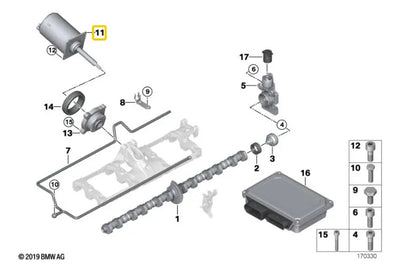 Servomotor Valvetronic Bmw X5 545i 550i 650i 740i 750i