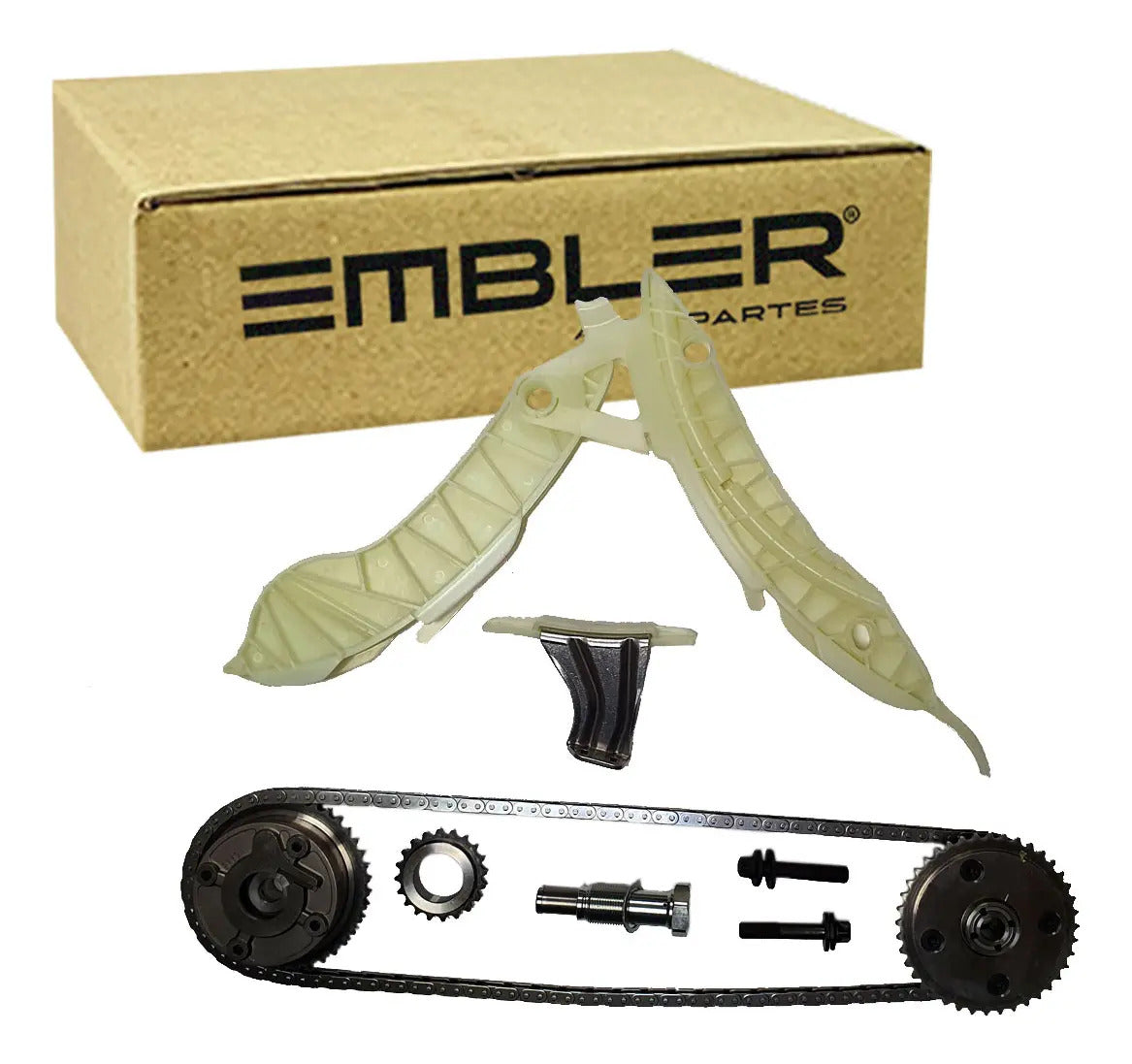 kit completo de cadena de tiempo marca Embler