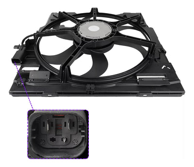 Motoventilador 400 Watts Motor Bmw N20 X5 2014 Al 2018