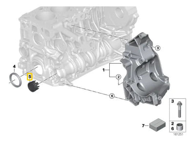 Tapón Junta Monoblock Culata Motor Minicooper 11117797932