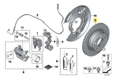 Disco Trasero 300mm Bmw 318i 320i 330i 420i 428i 430i 435i