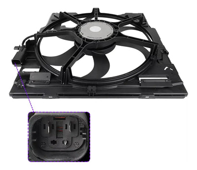 Motoventilador 400 Watts Motor Bmw N55 X6 2015-2019 3.0l