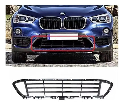 Parrilla Central Inferior Bmw X1 2016 2017 2018 2019