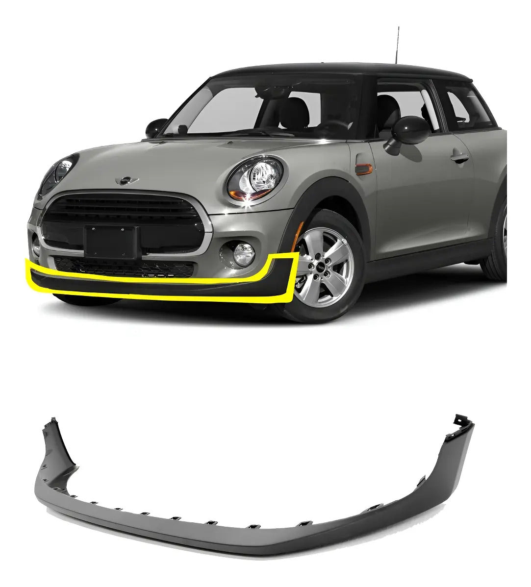 Spoiler Mini Cooper Chili 2014 2015 2016 2018 2020 Delantero marca Embler