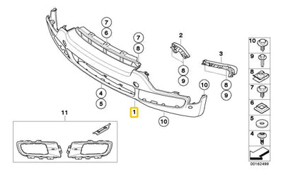 Defensa Delantera Bmw X5 2007 2008 2009 2010 E70