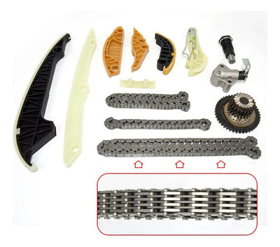 Kit Guias Tensor Cadena Distribucion Audi A1 A3 A4 2008-15