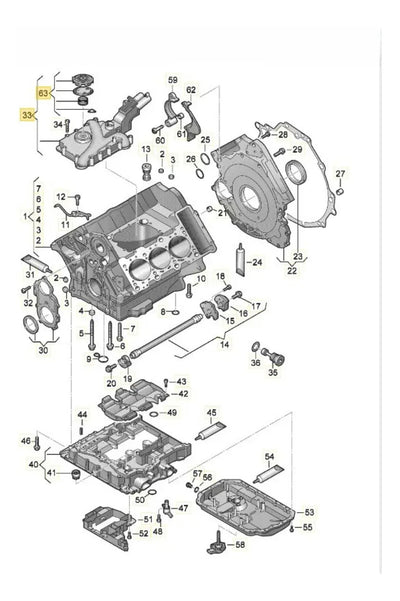 Valvula Ventilacion Carter Pcv Audi A5 Q5 Q7 3.0t 2012-2017