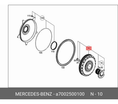 Kit Doble Embrague Clutch Mercedes A200 Cla200 Gla200 Glb200