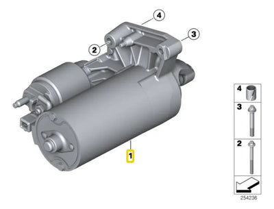 Arranque Marcha Motor 12v Bmw 114i 320i 2011-2022