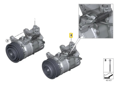 Compresor Aire Suspensión Mini Cooper Jcw S One F30 2014-19