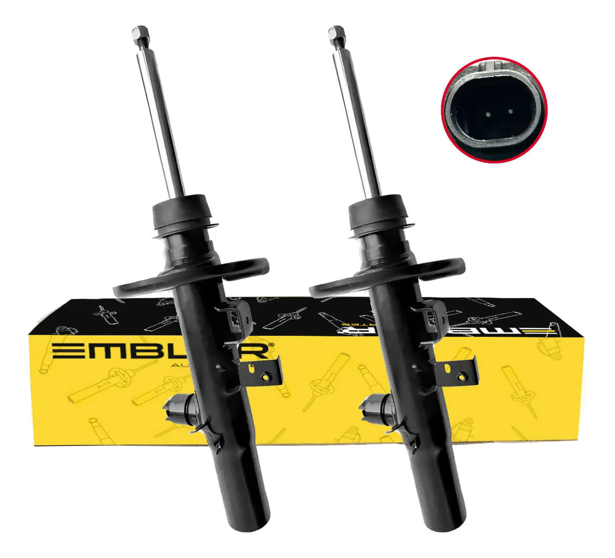 amortiguador de suspension marca Embler