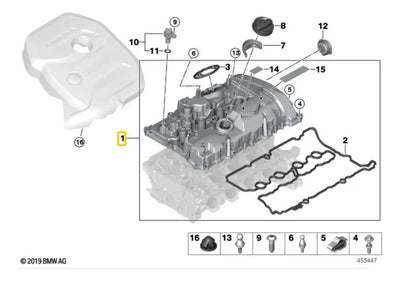 Tapa Punterias Bmw 220 320 330 430 X1 X3 X4 2015-2020