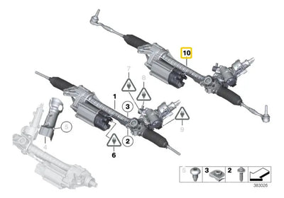 Cremallera De Direccion Bmw 520i 528i 530i 535i 550i 11-16