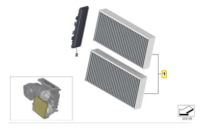 Filtro Cabina Mini Cooper S 2014 Al 2018 F55 F56 F57