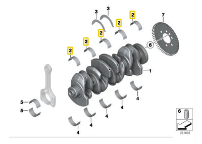 Metales Bancada Estandar Mini Cooper N18 Jcw Clubman 07-14