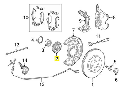 Balero Masa Delante Mercedes X156 Gla180 Gla200 Gla250 Gla45