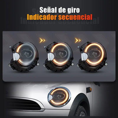 Faros Para Mini Cooper 2007 2008 2009 2010 2011 2012 2013
