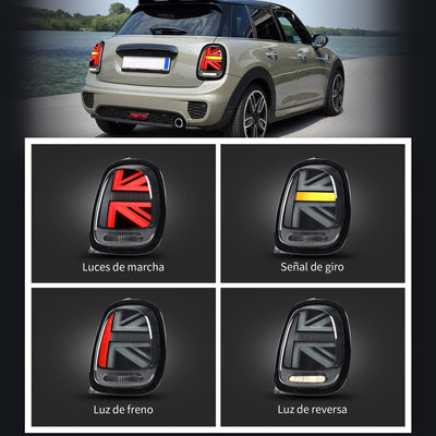 Par Calaveras Para Mini Cooper F55 F56 F57 2014-2022