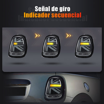 Par Calaveras Para Mini Cooper F55 F56 F57 2014-2022