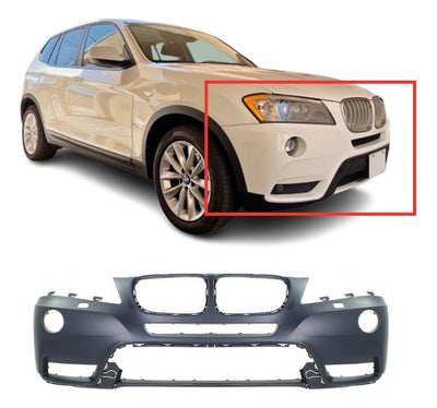 Defensa Delantera Bmw X3 2012 - 2016 S/faro S/sens