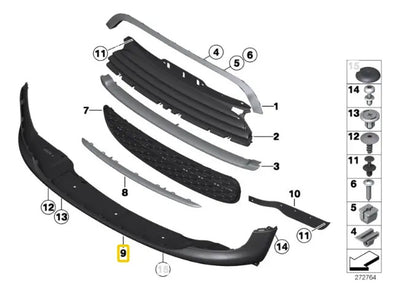 Lip Delantero Mini Cooper R56 2007 2008 2009 2010 2011 2014
