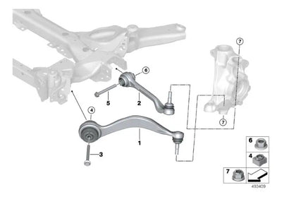 Brazo Curvo Suspens Delantera Bmw G20 320i 20-23 330i 19-22