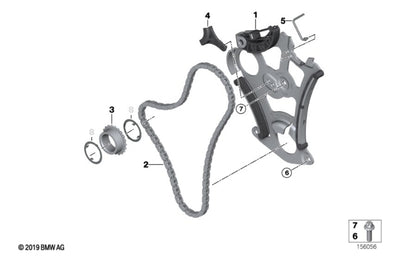 Guia Inferior Cadena Distribucion Bmw 130i 335i 528 X3 X5 Z4