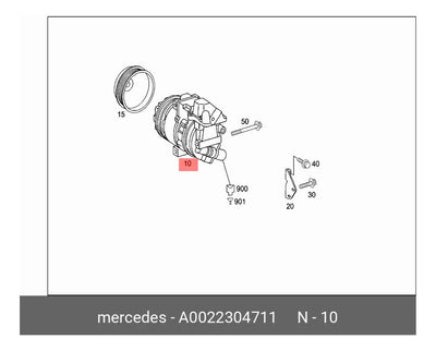 Compresor Aire Acondicionado Mercedes A160 A190 B200