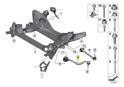 Brazo Curvo Suspension Inferior Delanter Bmw X3 X4 G01 G02