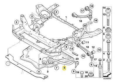 Brazo Curvo Delantero Bmw X5 X6