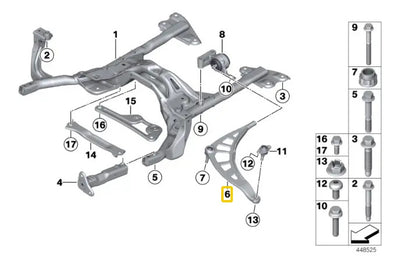 Horquilla Suspension Delantera Mini Cooper S R56 R60 07-14