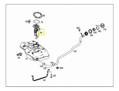 Bomba Gasolina Mercedes Gla180 Gla200 Gla250 A200 A250 A180