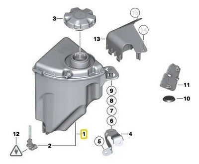 Deposito Recuperador Anticongelante Bmw 740i 535i