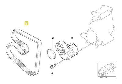 Banda De Bomba De Accesorios Bmw 318i Z3