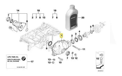 Diferencial Delantero  Bmw X5 3.0 2001 A 2006