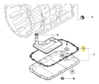 Junta Carter Tansmision Automatica Bmw 120i 125 325 X3 130