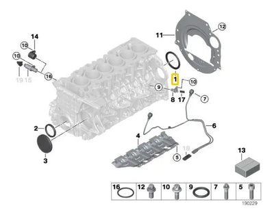 Reten De Cigueñal Trasero Bmw 135i M Sport 2011 Al 2012