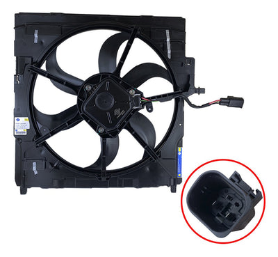 Motoventilador De Motor Bmw X5 2007 Al 2012